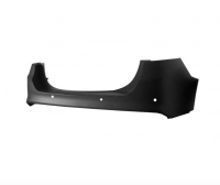 Бампер задній з отворами для датчиків парковки Ford Mondeo MK5 (Fusion USA) (Форд Мондео МК 5 Європа / Форд Фьюжн Америка) 2014-2017