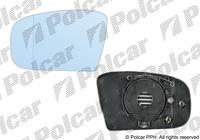 Вкладиш дзеркала (скло, дзеркальний елемент) лівий Mercedes CL-klasse C215 (Мерседес ЦЛ-клас) 1999 - 2005