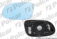 Вкладиш дзеркала (скло, дзеркальний елемент) лівий Mercedes A-klasse (Мерседес А-клас) 1997 - 2004