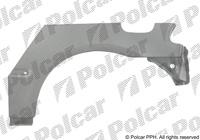 Арка задня ліва Хонда Цивік (Honda Civic) 1992-1995 (хетчбек) з отворами