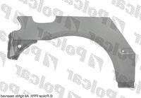 Арка задня права Хонда Цивік (Honda Civic) 1992-1995 (хетчбек) з отворами