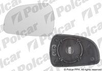 Вкладиш дзеркала (скло, дзеркальний елемент) лівий Hyundai Matrix (Хюндай Матрикс) 2001 - 2010