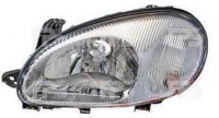 Фара ліва (під електричний корректор) (хром. розсіювач) Daewoo Lanos