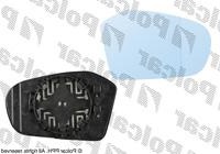 Вкладиш дзеркала (скло, дзеркальний елемент) правий Mercedes A-klasse (Мерседес А-клас) 2004 - 2008