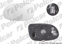 Вкладиш дзеркала (скло, дзеркальний елемент) лівий Mercedes CLK-klasse C208 (Мерседес ЦЛК-клас) 1997 - 2003