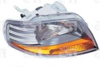 Фара права 11.2005-2006 H4+W5W світлий відбивач (під електричний корректор) Chevrolet Aveo T200 (Шевроле Авео Т200)