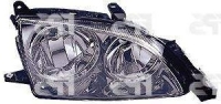 Фара права (хром відбивач) Toyota Avensis 2000-2002