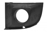 Решітка переднього бампера ліва (під противотуманку) Fiat 500 (Фіат 500) 2007-2015 