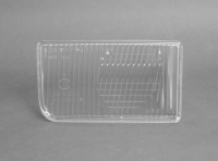 Скло фари противотуманной правої BMW E34