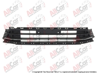 Решітка в бампері с серебрянной накладкой VW Jetta 6 (Фольксваген Джетта 6) 2015-2020