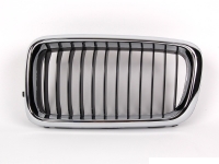 Решітка (ноздрі) ліва хром / чорна BMW 7 e38 (БМВ е38) після 1999