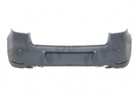 Задній бампер на VW Golf 6 хетчбек з отворами парктроніка