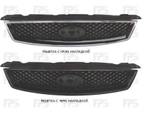 Решітка с черной накладкой