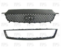 Решітка с черной накладкой