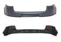 Задній бампер VW Golf 5 хетчбек (верхня частина) з отворами парктроніка