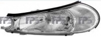Фара ліва Н7+Н7 по 12.1997 (мех./ел.)