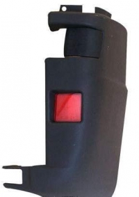 Уголник бампера заднього лівий сірий с катафотом Уголник бампера заднього лівий сірий с катафотом