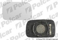 Вкладиш дзеркала (скло, дзеркальний елемент) правий Skoda Felicia (Шкода Феліція) 1994 - 2001