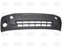 Бампер передній чорний 2003-2006 (з отворами противотуманок)