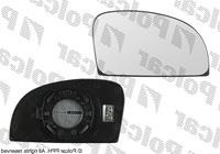 Вкладиш дзеркала (скло, дзеркальний елемент) правий Hyundai Getz (Хюндай Гетц) 2005 - 2007