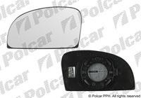 Вкладиш дзеркала (скло, дзеркальний елемент) лівий Hyundai Getz (Хюндай Гетц) 2005 - 2007