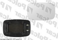 Вкладиш дзеркала (скло, дзеркальний елемент) правий Mazda 121 (Мазда 121) 1996 - 2002