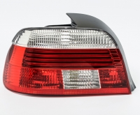 Ліхтар задній лівий BMW e39 після 2000 (красно-білий LED)