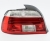 Ліхтар задній лівий BMW e39 після 2000 (красно-білий LED)