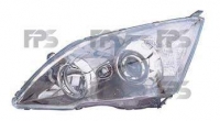 Фара ліва D2S+HB3 мех./ел. (хром. відбивач) Honda CRV