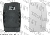 Вкладиш дзеркала (скло, дзеркальний елемент) правий VW LT II (Фольксваген ЛТ 2) 1996 - 2005 