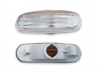 Повторювачі поворотів на крилі білі матові Fiat / Peugeot