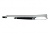 Молдинг верхній переднього бампера правий хром Fiat 500 (Фіат 500) 2007-2015 