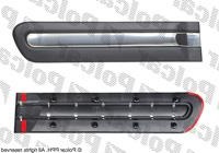 Накладка задньої двері, права, хром Fiat 500L (Фіат 500L) 2012-2020