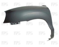 Крило переднє ліве (без отв. молдинга, без отв. повторювача)