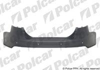 Бампер задній з отворами для датчиків парковки Ford Focus MK3 (Форд Фокус МК3) SEDAN 2014-2018