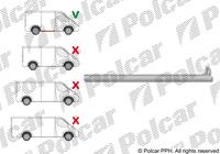 Порог правий (до розсувної двері, коротка база) Ford Transit (Форд Транзит) 2000-2006