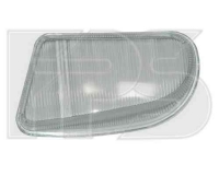 Скло противотуманной фари лівої рифлене Mercedes 210 1999-2002