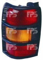 Ліхтар задній лівий 1991-1997 чорний кант Mitsubishi Pajero 1991-1999