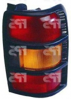 Ліхтар задній правий 1991-1997 чорний кант Mitsubishi Pajero 1991-1999