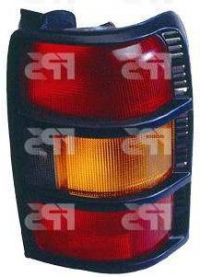 Ліхтар задній правий 1991-1997 чорний кант Mitsubishi Pajero 1991-1999