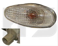 Покажчик повороту на крилі білий Mitsubishi