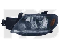 Фара ліва мех. (хром. розсіювач) по 2005 Mitsubishi Outlander 
