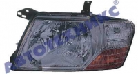 Фара ліва (хром. відбивач) Mitsubishi Pajero 2003-2007