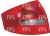 Ліхтар задній лівий sedan (красно-білий) Audi A6 (C5) sedan