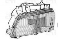 Фара ліва Н4 мех.