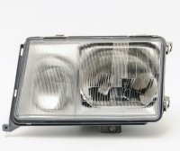 Фара ліва (світла рамка) Мерседес 124 (Mercedes 124) 1989 -1993 