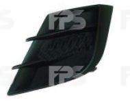 Решітка в бампер ліва (окрім USA) без отвору противотуманки