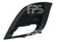 Решітка в бампер ліва (USA) з отвором противотуманки