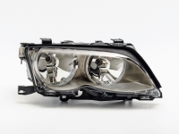 Фара права BMW E46 2001-2005 (титанова рамка отражателя)