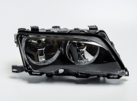 Фара права чорна рамка BMW E46 2001-2005